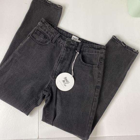 Princess Polly Denim - Princess Polly Secondcity High Waist Rigid Jeans NEW